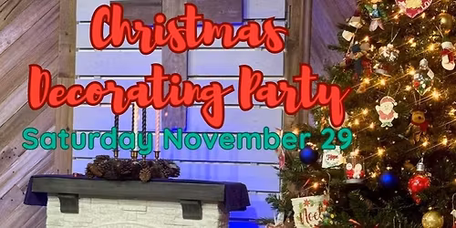 \ud83c\udfb6 Christmas Cheer & Decorating Party! \ud83c\udf6a