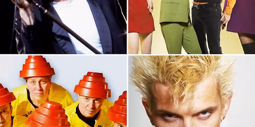 80's EXPLOSION! ...HUEY LEWIS + BILLY IDOL + B-52s + DEVO Tributes