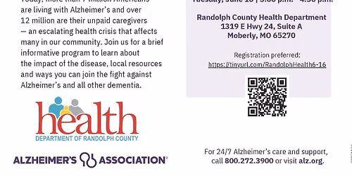 Dementia Informational Program 