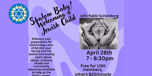 Shalom Baby!  Welcoming a Jewish Child