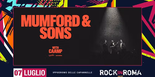 Mumford & Sons \/\/ Rock in Roma - Ippodromo delle Capannelle