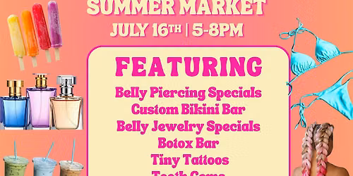 Bikinis, Bellies & Botox: A Summer Shopping Party \u2600\ufe0f