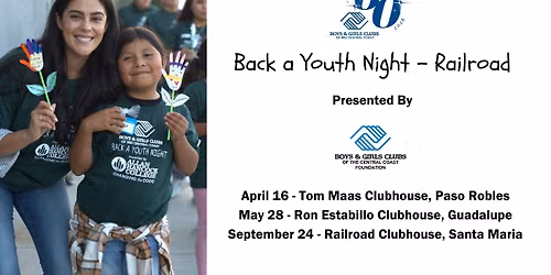 Back a Youth Night - Railroad Clubhouse