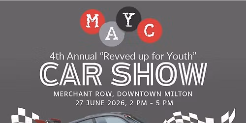 Revved Up for Youth Car Show and Fundraiser