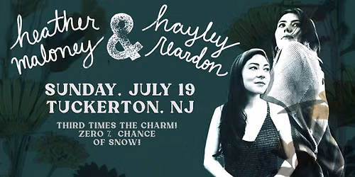 Hayley Reardon & Heather Maloney FINALLY play in Tuckerton, NJ!