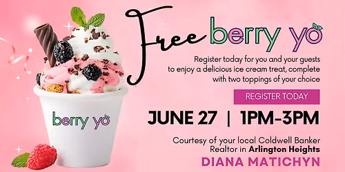 FREE Frozen Yogurt for the Community | Hosted by Diana Matichyn