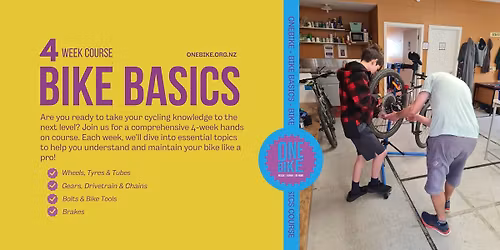 Bike Basics Thursday 23rd April (4-Week Course)