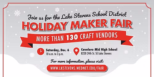 Lake Stevens School District Holiday Maker Fair