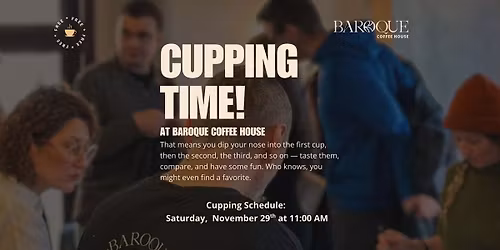 Cupping Time at Baroque Coffee House