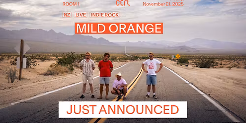 ctrl LIVE: Mild Orange [NZ]