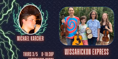 Contra Dance: Michael Karcher calling with Wissahickon Express!