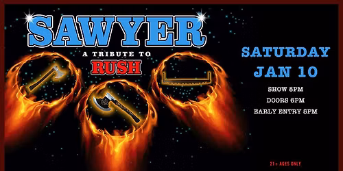 Sawyer - A Tribute to Rush at Jergels