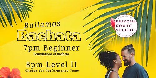 Bachata - Beginner & Intermediate Dance Classes