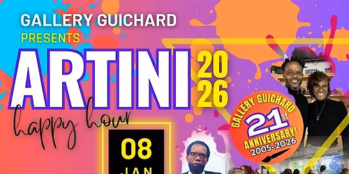 Artini - Where Art, Music and Cocktails meet at Gallery Guichard