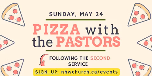 Pizza With The Pastors