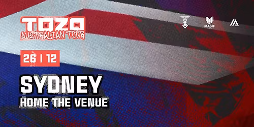 Masif presents TOZA at Home - The Venue [26.12.2025]