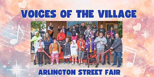 Voices of the Village Band at the Arlington Street Fair