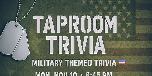 Taproom Trivia Night - Military Movie Trivia