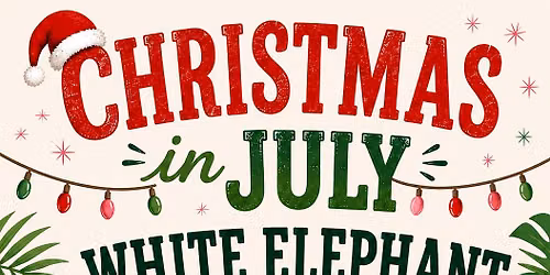 Christmas in July plant party