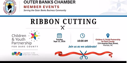 Ribbon Cutting New Outdoor Learning Environment at Children & Youth Partnership for Dare County