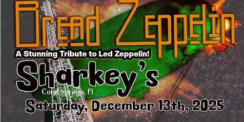 Bread Zeppelin Lands at Sharkeys\u2019s 