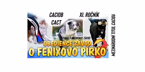 O Fenixovo p\u00edrko 2026 (CACIOB, CACT) Obedience+ Rally OB