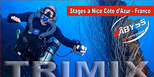 Formations et plong\u00e9es trimix \u00e0 Nice