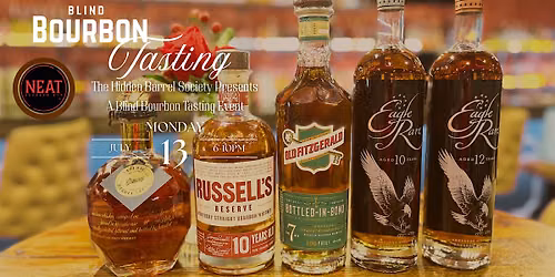 Hidden Barrel Blind Bourbon Tasting at NEAT Bourbon Bar