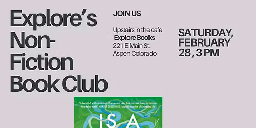 Non-Fiction Book Club: Is a River Alive?