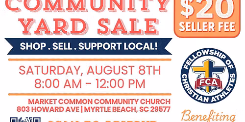 The Great Community Yard Sale 