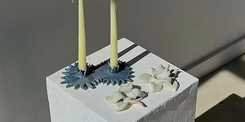 Ceramic Candle Holder Pottery Class - Intro to Pottery Workshop