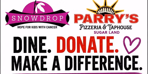 Snowdrop Foundation Fundraiser @ Parry\u2019s Pizza!