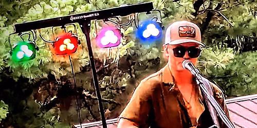 Jack Willems at Buck N Beams Social House & Campground