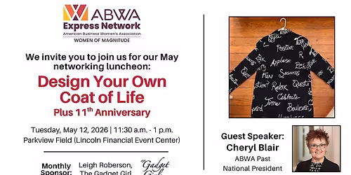 ABWA Women of Magnitude May Monthly Luncheon
