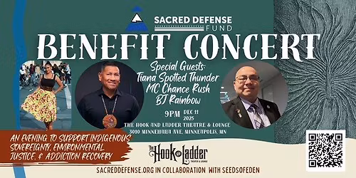 Sacred Defense Fund Benefit Concert at The Hook & Ladder