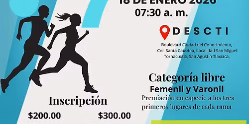 Carrera atl\u00e9tica CENT Runners 3er. aniversario