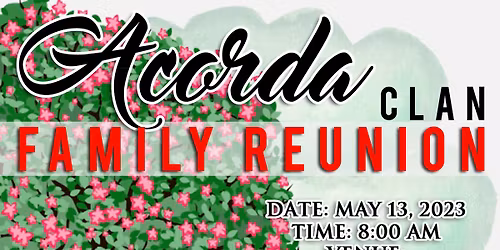 2026 ACORDA CLAN REUNION TUGUEGARAO CITY