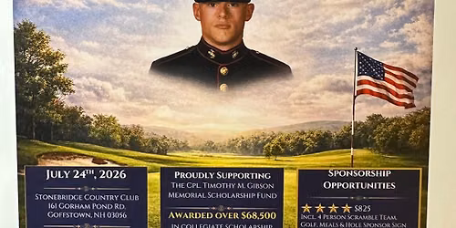 First Annual Timothy M. Gibson Memorial Scholarship Golf Outing 