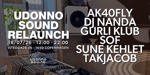 Udonno Sound Relaunch