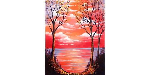 Rose Autumn Morning - Paint and Sip in San Francisco | Classpop!\u2122