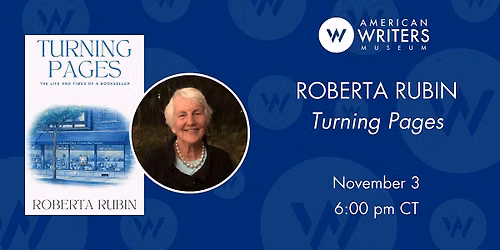 Author Talk: "Turning Pages" by Roberta Rubin