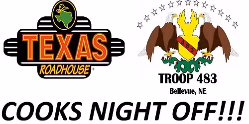 TROOP 483 - COOKS NIGHT OFF!