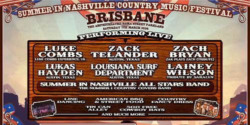 Summer In Nashville - Brisbane