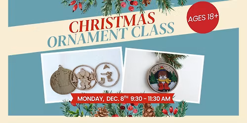 Free Christmas Ornament Class