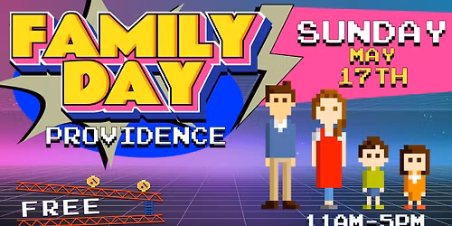 Providence Freeplay Family Day - Sunday May 17th