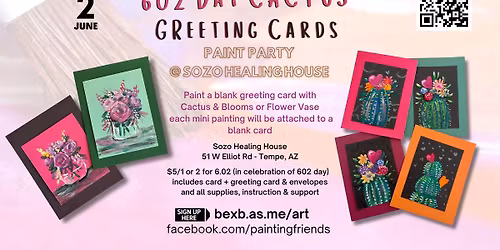 602 Day Cactus Card Painting