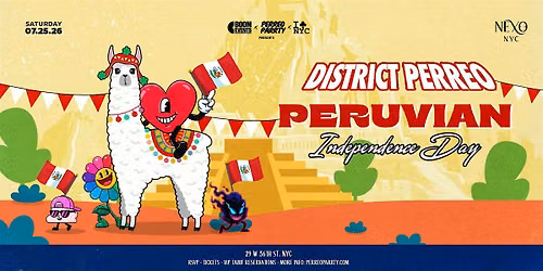 Peruvian Independence Party at Nexo Nightclub Midtown NYC