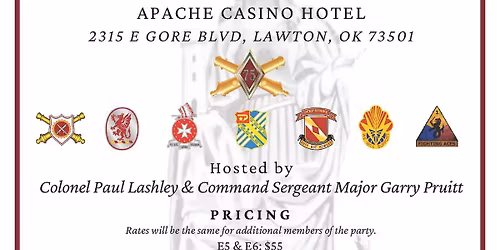 75th Field Artillery Brigade St. Barbara's Ball