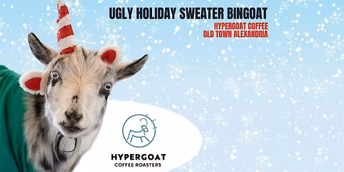Holiday BINGOAT at Hypergoat Coffee in Alexandria