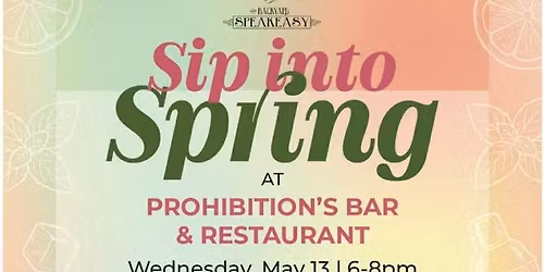 Sip into Spring Mixology Class
